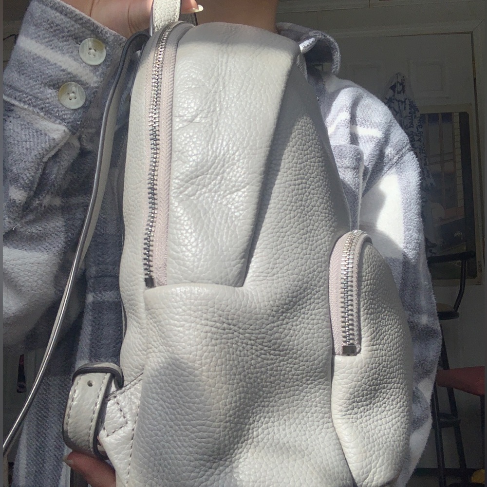 Gray Michael Kors Mini Back Pack - image 2